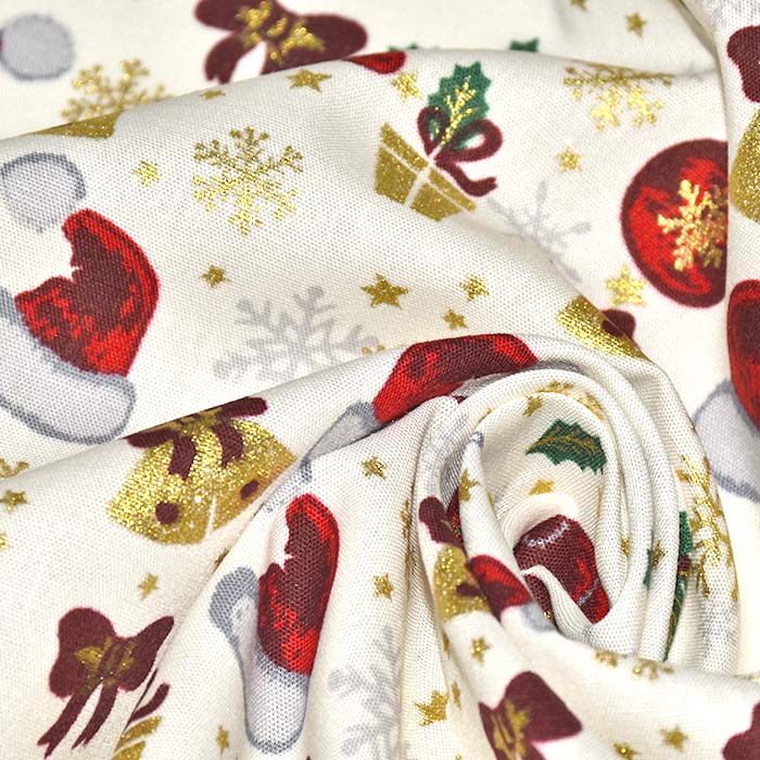 Baumwolle, Popeline, festlich, 28544-051, sahne