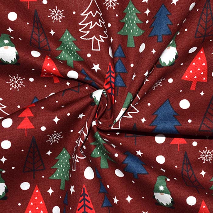 Baumwolle, Popeline, festlich, 28560-015, bordeaux