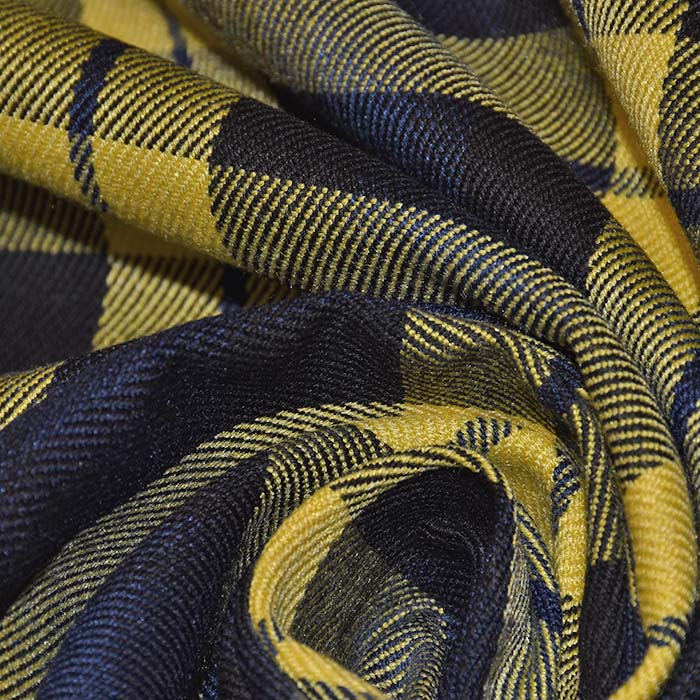 Anzugstoff, Karo, 22006-32, gelb