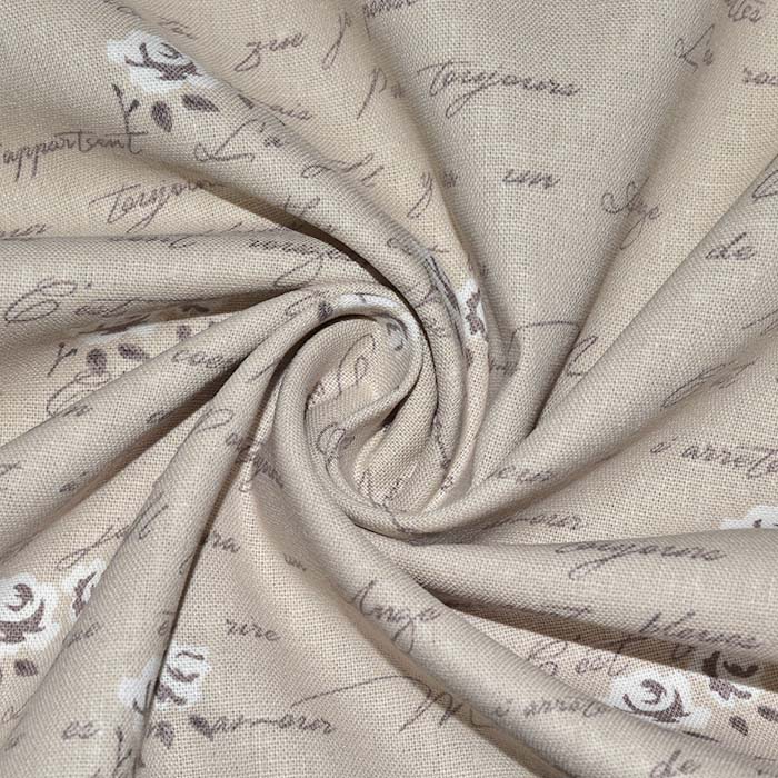 Gewebe, Baumwolle, Leinen, floral, 28865-144