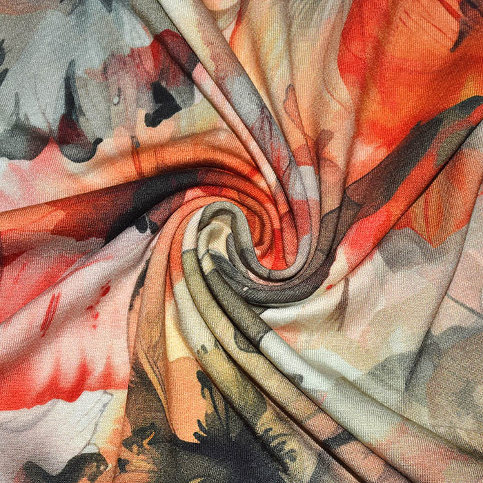 Jersey, Viskose, floral, 28866-258