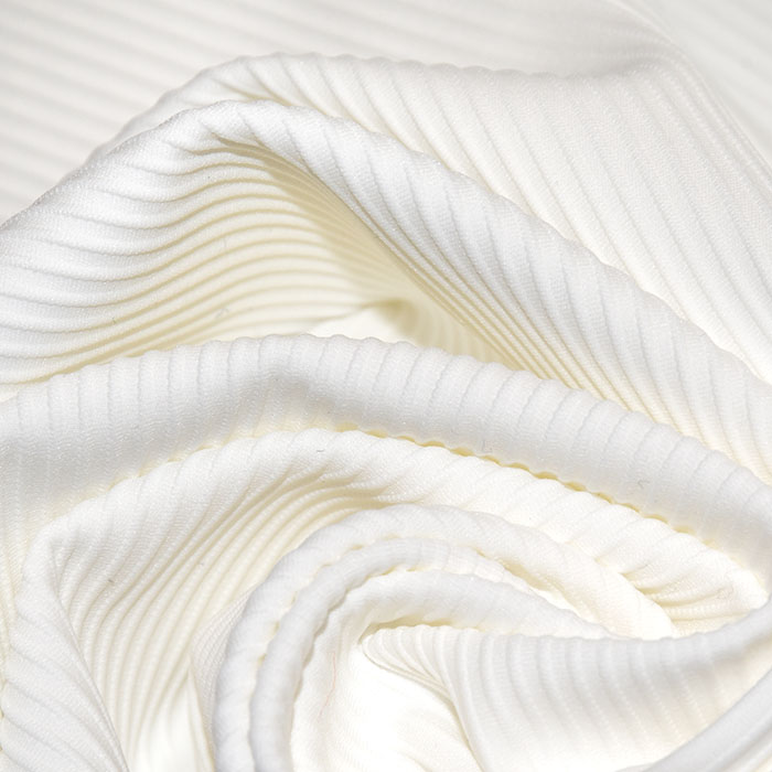 Polyamid, Elastan, gerippt, 28871-3, sahne