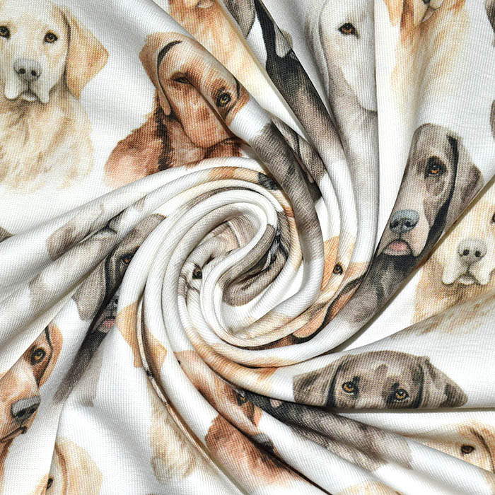 Jersey, Baumwolle, digital, Tiere, 29016