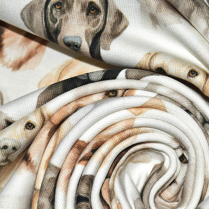 Jersey, Baumwolle, digital, Tiere, 29016