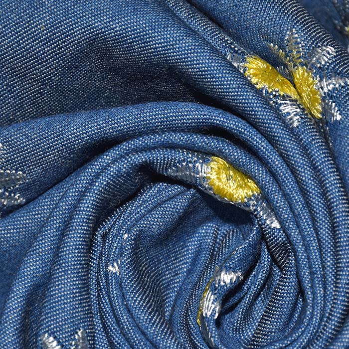 Chambray, Stickerei, floral, 29041-960R