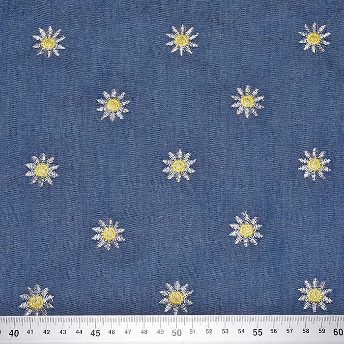 Chambray, Stickerei, floral, 29041-960R