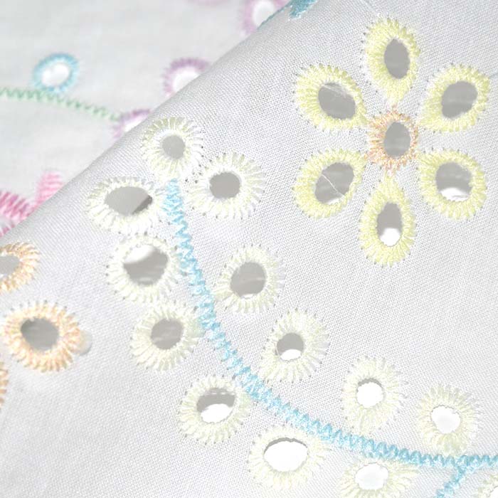 Baumwolle, Richelieu, floral, 29042-510