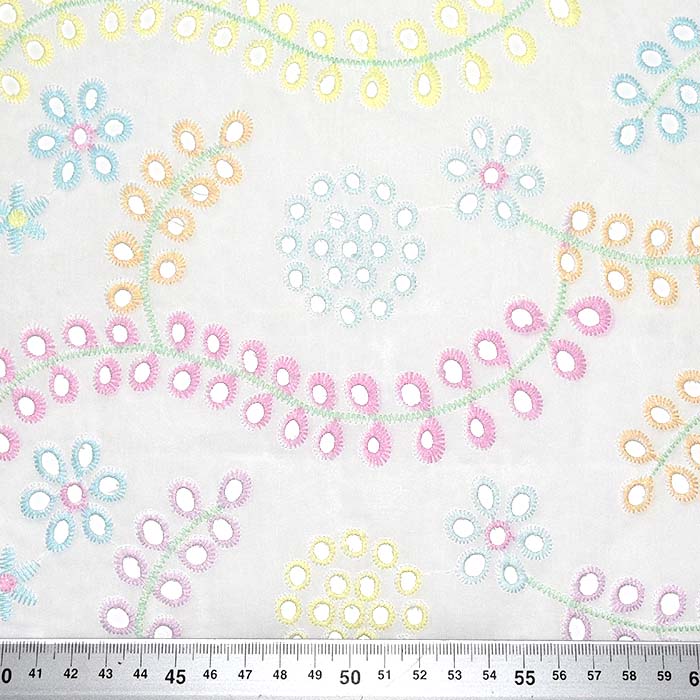 Baumwolle, Richelieu, floral, 29042-510