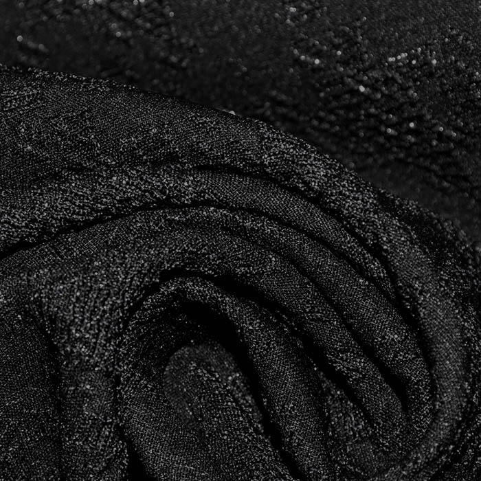 Jacquard, beidseitig, geometrisch, 29106-1001, schwarz