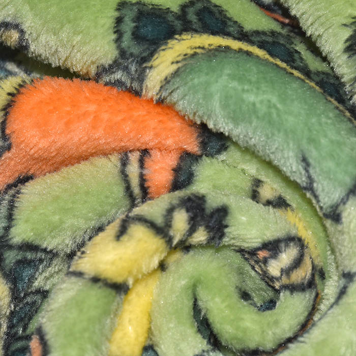 Velours coral, beidseitig, für Kinder, 22001-12