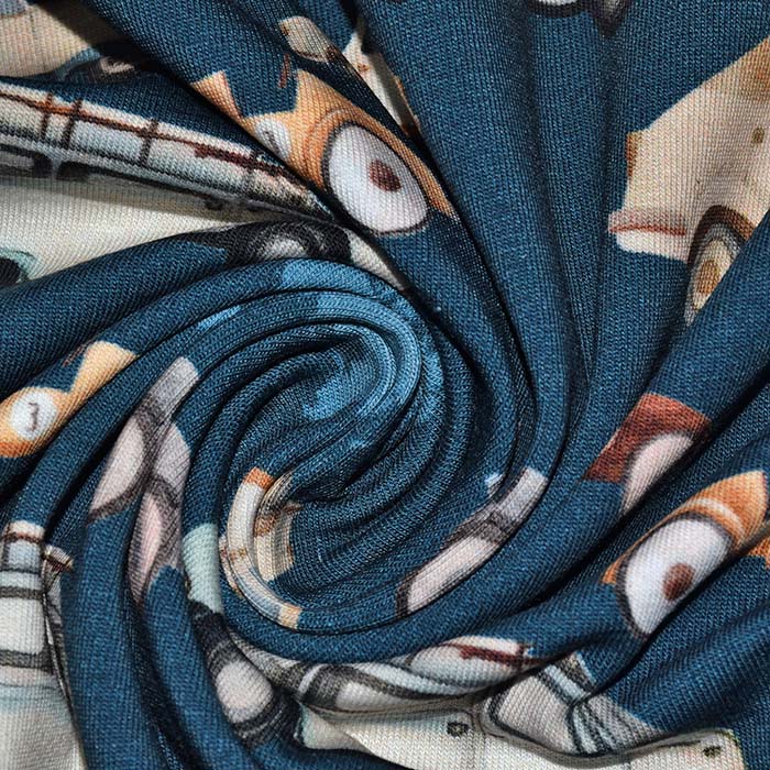 Jersey, Baumwolle, retro, 29113-567