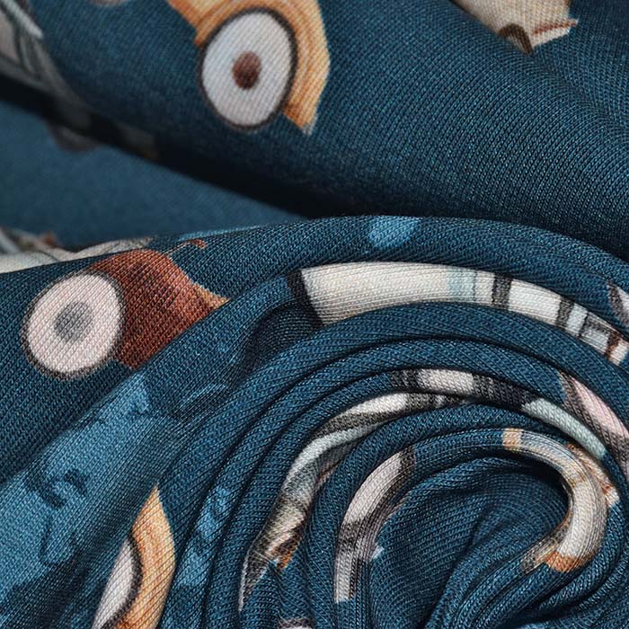 Jersey, Baumwolle, retro, 29113-567