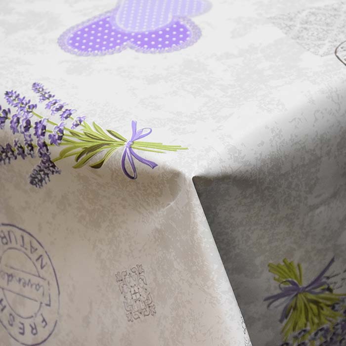 PVC für Tischdecken, pflanzlich, 27982-01, melange