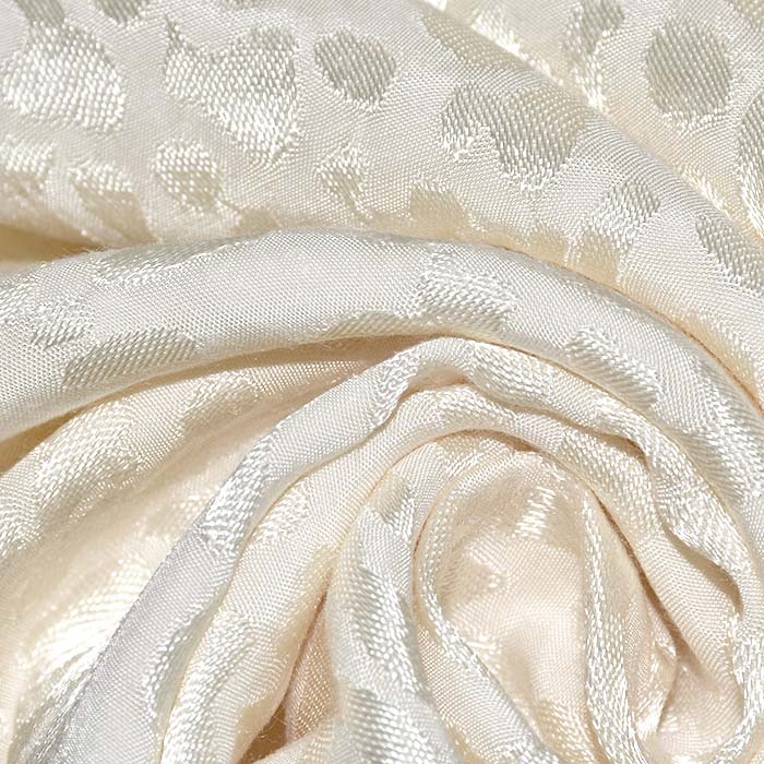 Gewebe, Viskose, beidseitig, tierisch, 29176-002, sahne