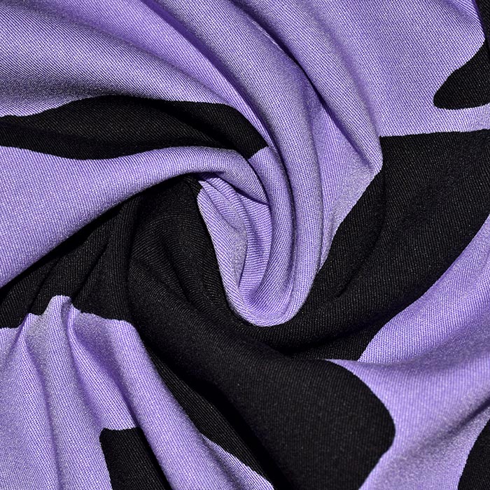 Gewebe, Viskose, abstrakt, 29202-003, violett