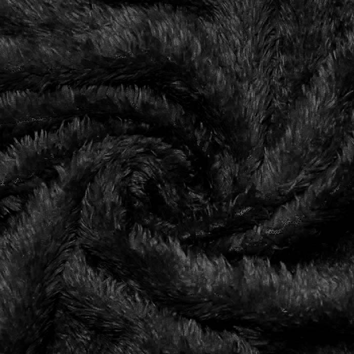 Kunstpelz, kurzhaar, 29179-06, schwarz