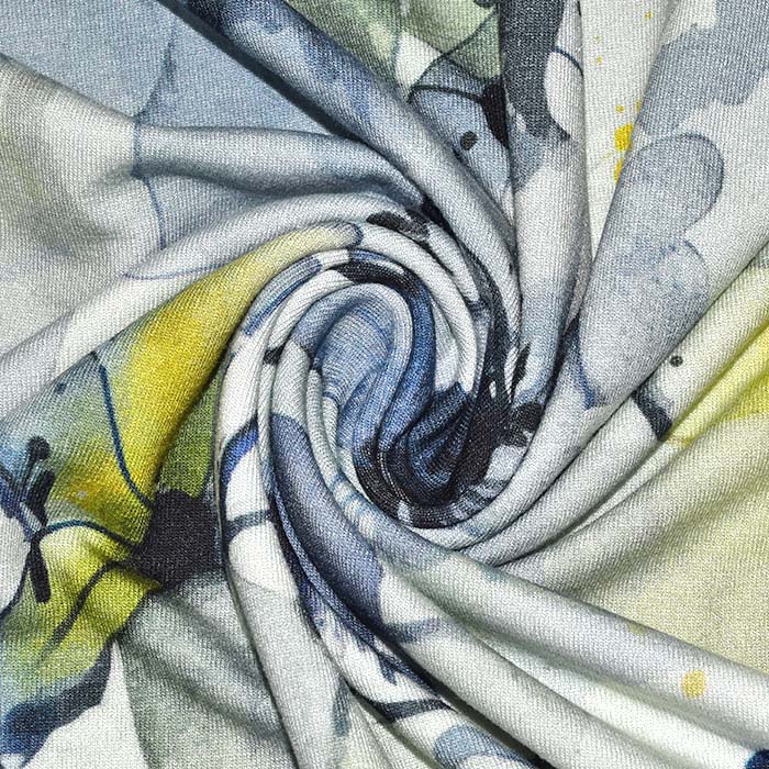 Jersey, Viskose, floral, 29225-54