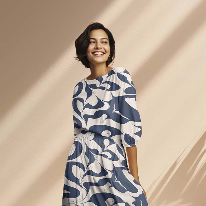 Gewebe, Viskose, abstrakt, 29226-42