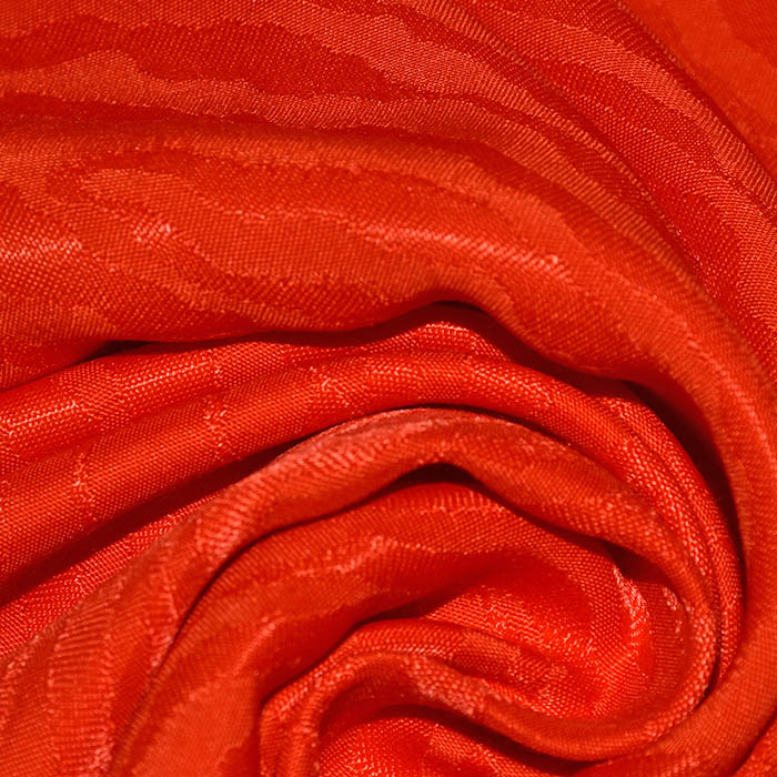 Gewebe, Viskose, tierisch, 29268-3, orange-rot