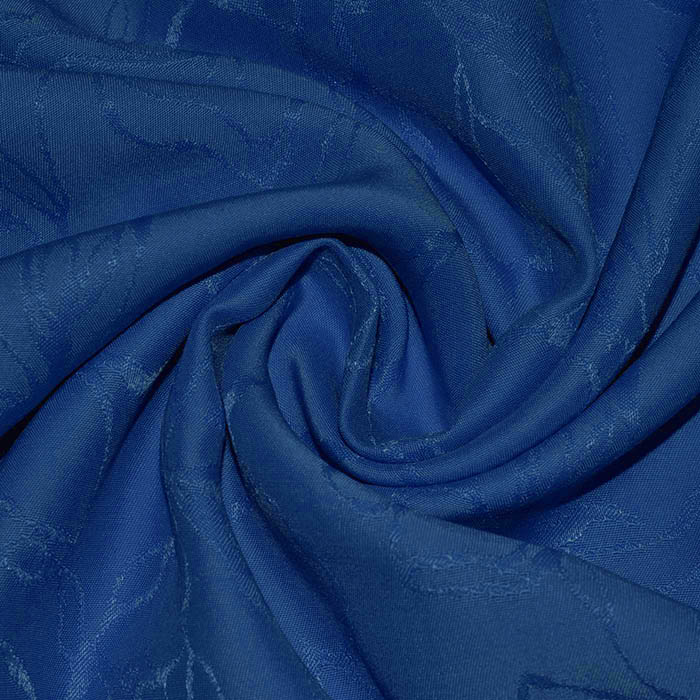 Gewebe, Viskose, floral, 29271-12, blau