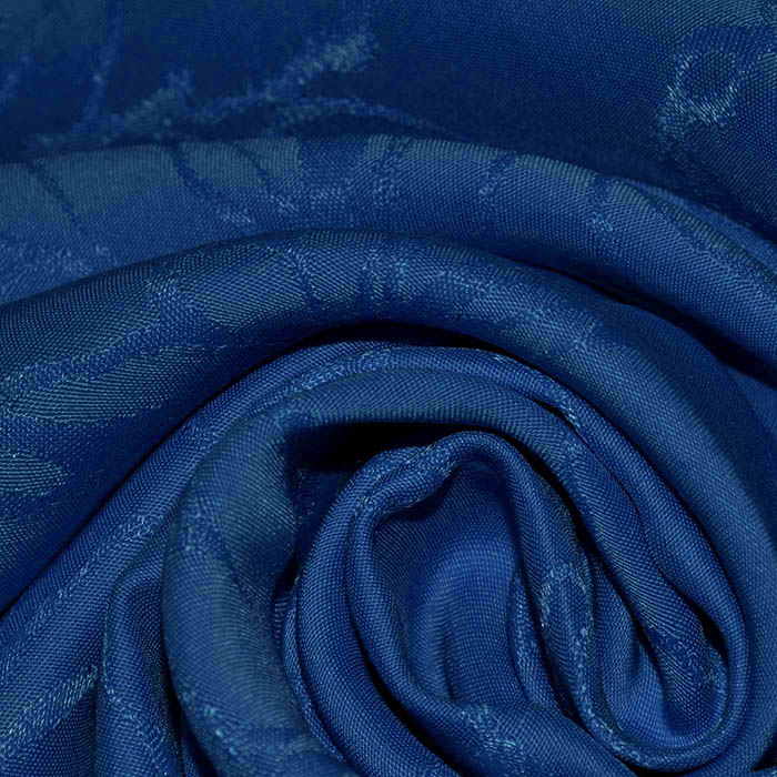 Gewebe, Viskose, floral, 29271-12, blau