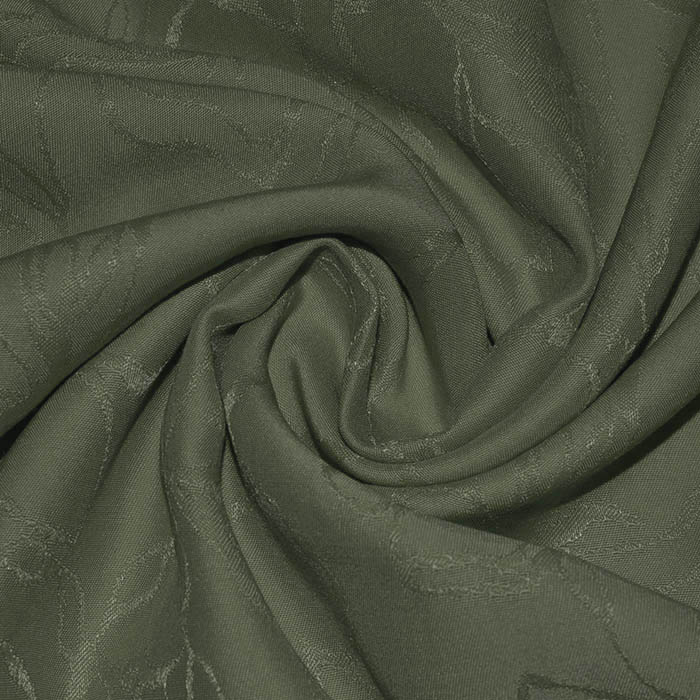 Gewebe, Viskose, floral, 29271-5, grün