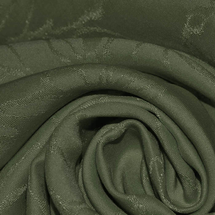 Gewebe, Viskose, floral, 29271-5, grün