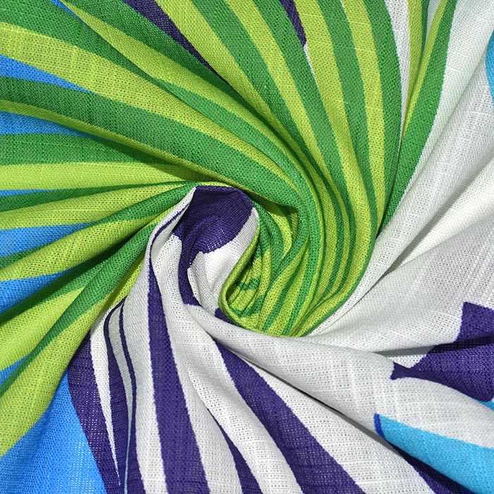 Gewebe, dünn, Baumwolle, Natur, 29298-12, blau