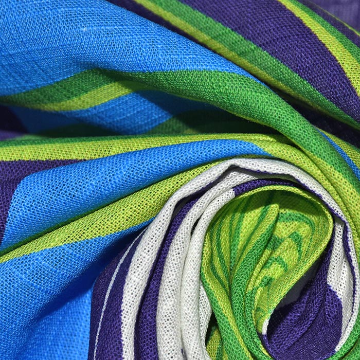 Gewebe, dünn, Baumwolle, Natur, 29298-12, blau