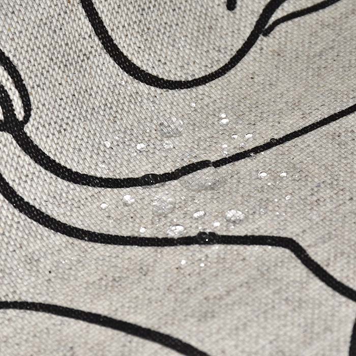 Deko, Druck, imprägniert, Gesichter, 29355