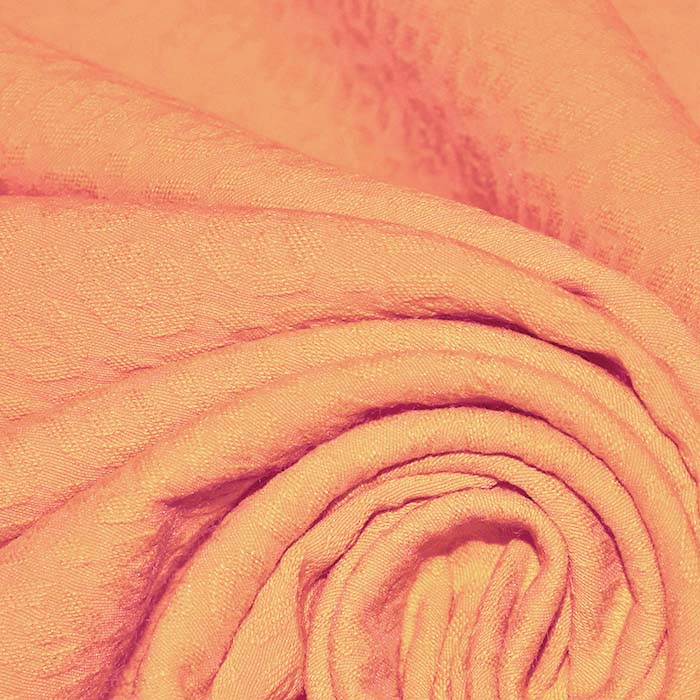 Gewebe, elastisch, geometrisch, 29319-26, orange