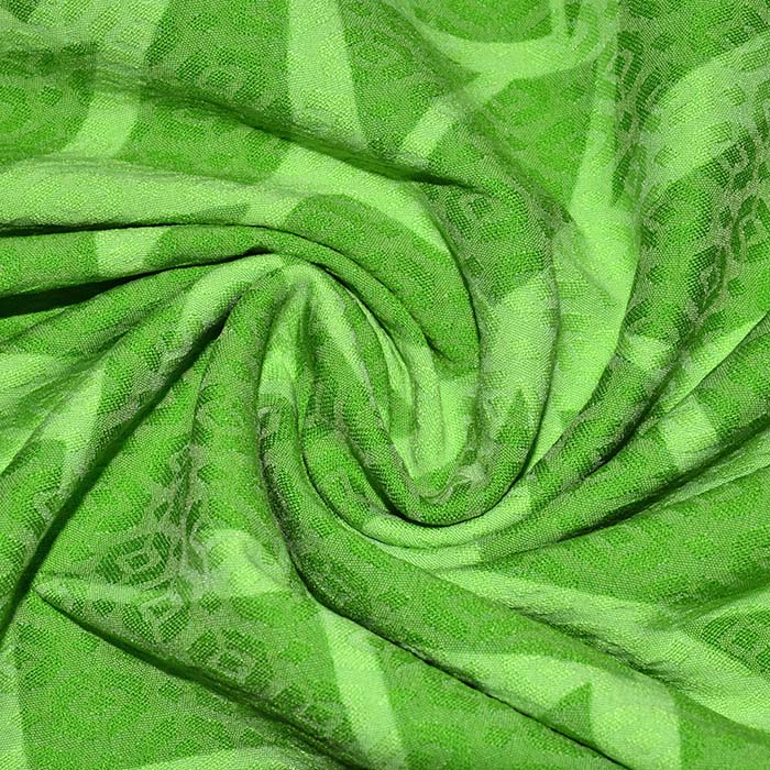 Gewebe, elastisch, geometrisch, 29321-24, grün