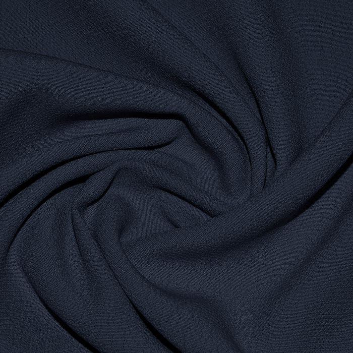 Gewebe, Viskose, Georgette, 29324-9, dunkelblau
