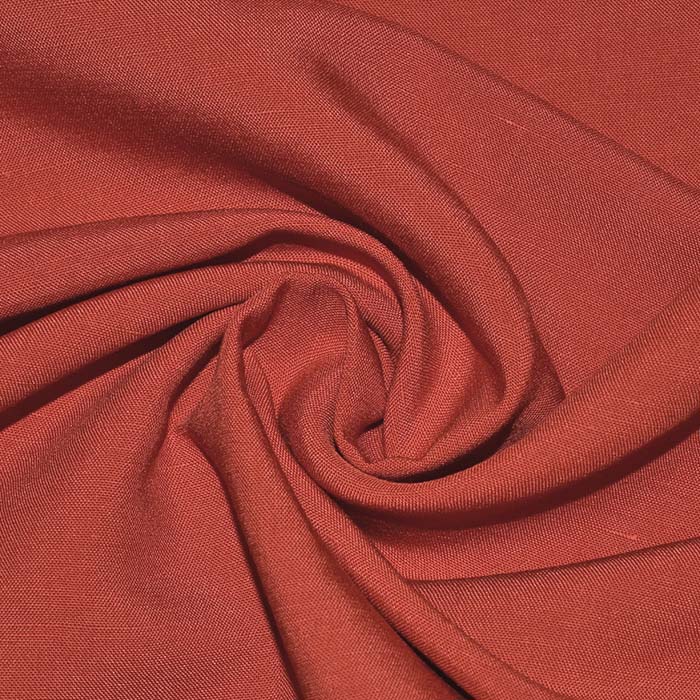 Gewebe, Viskose, Leinen, 29327-3, rot
