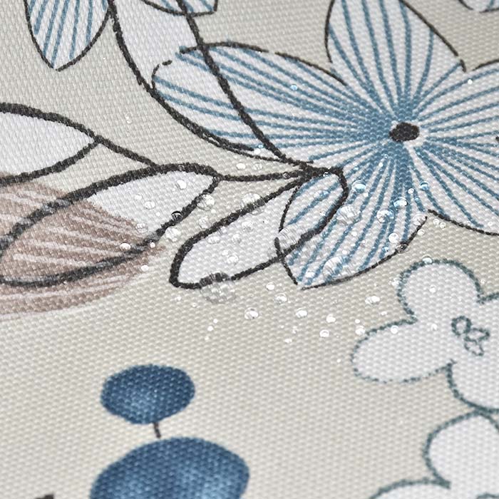 Deko, Druck, imprägniert, floral, 29360