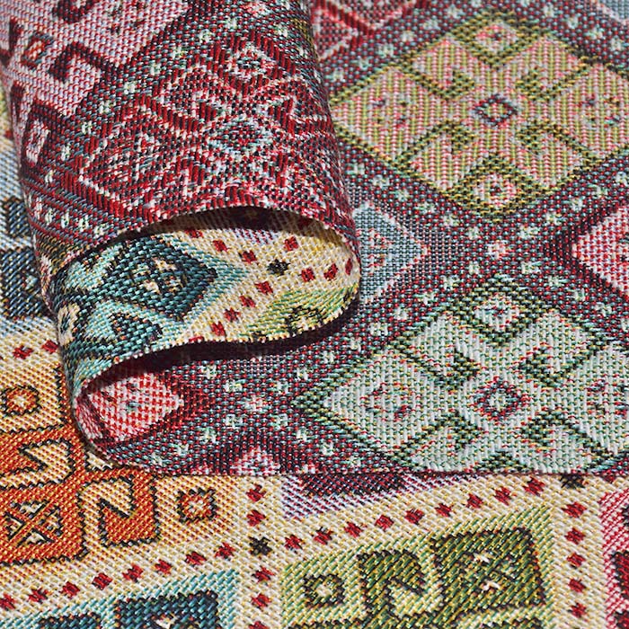 Dekojacquard, beidseitig, geometrisch, 29368-10