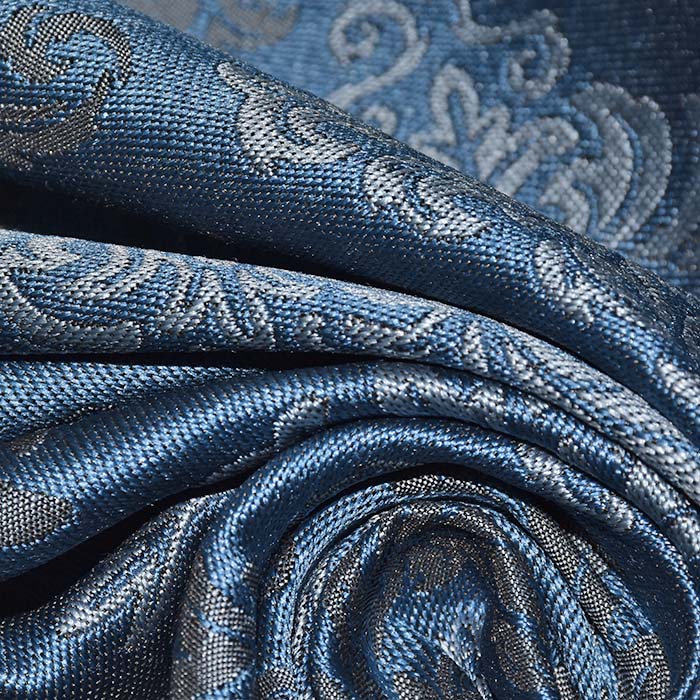 Dekojacquard, beidseitig, Stil, 29373-246, blau