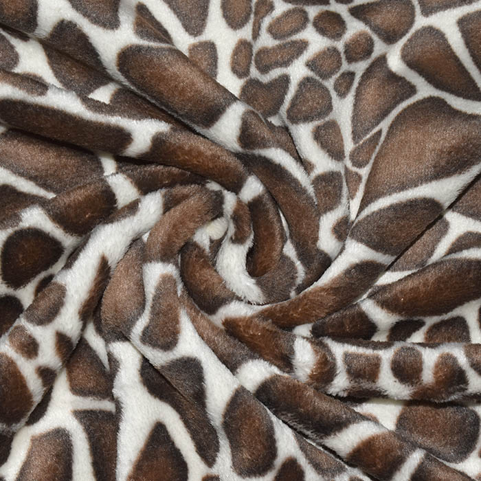 Velours coral, beidseitig, tierisch, 29378-580