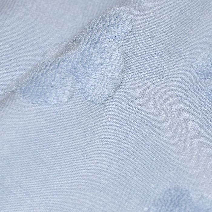 Jersey, Frottee, floral, 29032-920, blau