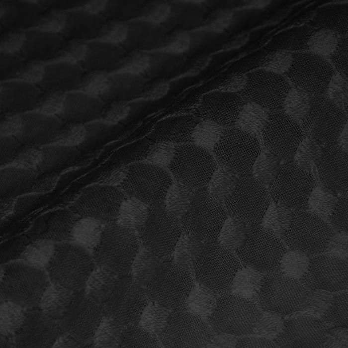 Baumwolle, Popeline, Stickerei, Punkte, 29389-690, schwarz