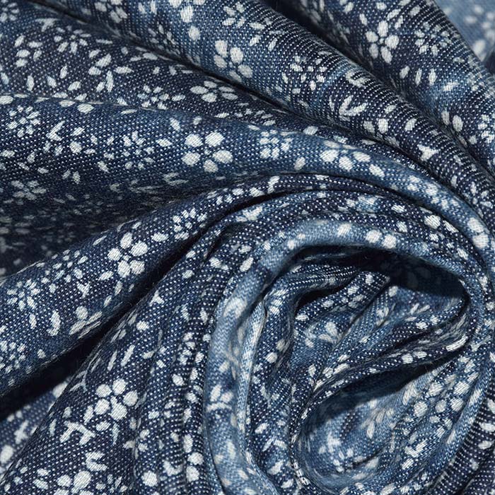 Jeans, Chambray, floral, 29386-960