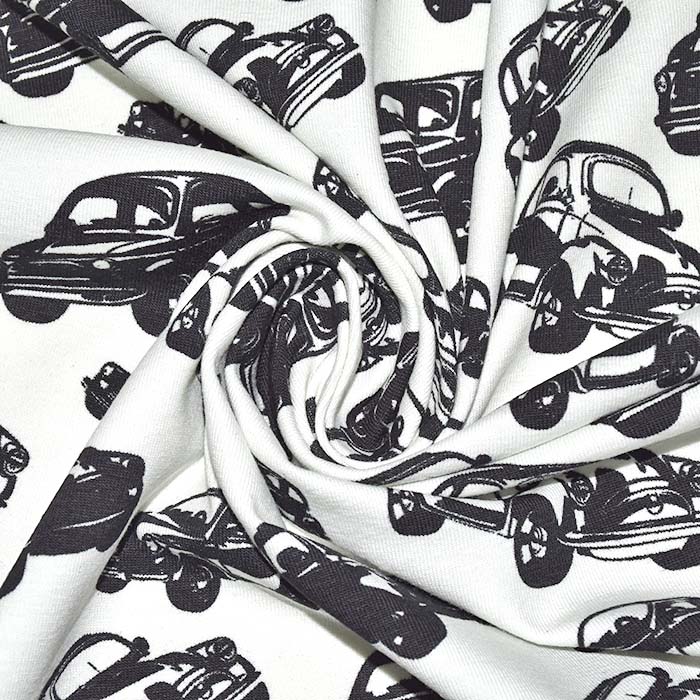 Jersey, Baumwolle, digital, retro, 29409-02