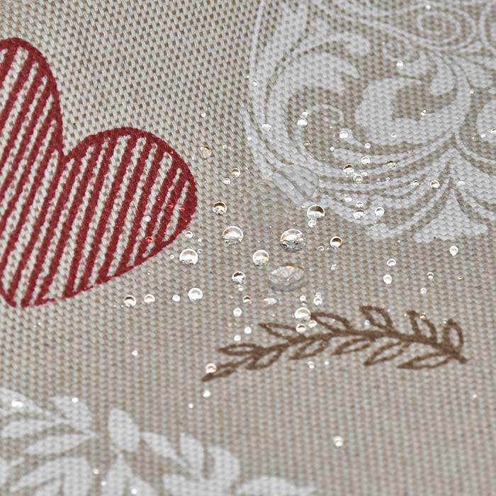 Deko, Druck, imprägniert, Herzen, 29432-120