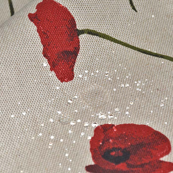 Deko, Druck, imprägniert, floral, 29432-119