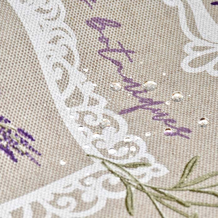 Deko, Druck, imprägniert, Natur, 29432-113