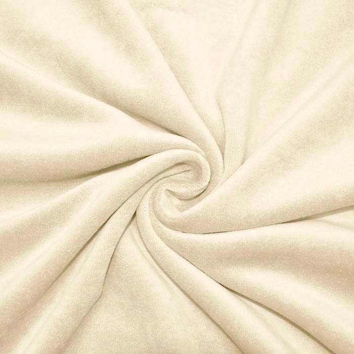 Baumwollplüsch, 29435-02, sahne
