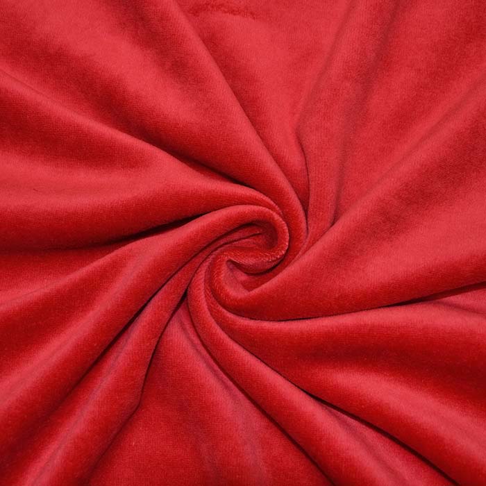 Baumwollplüsch, 29435-04, rot