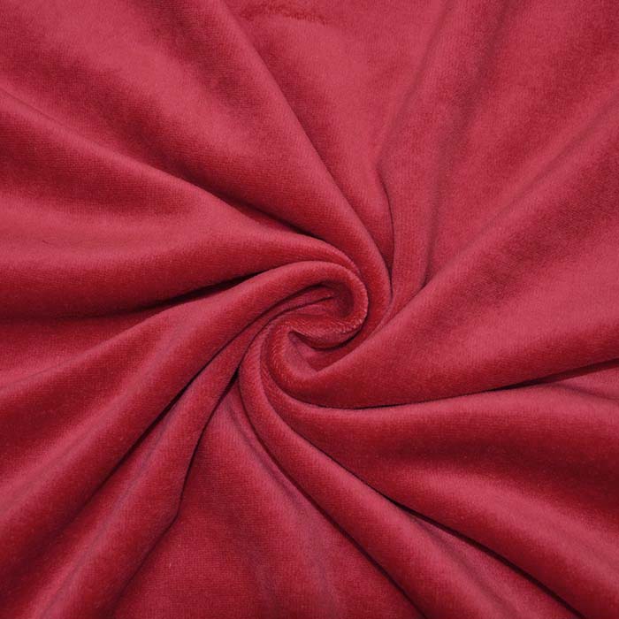 Baumwollplüsch, 29435-05, rot