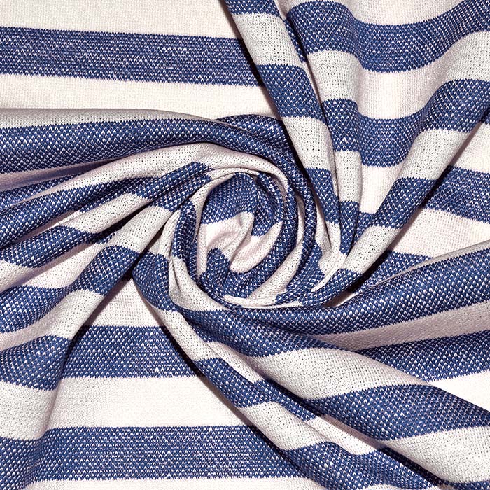 Wirkware, Piqué, Streifen, 29440-1, blau