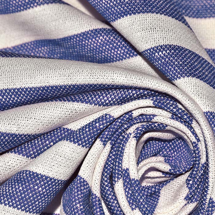 Wirkware, Piqué, Streifen, 29440-1, blau